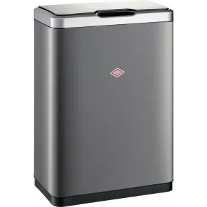 Wesco I.Master Double With Sensor 2x20 Litres, Graphite Matt