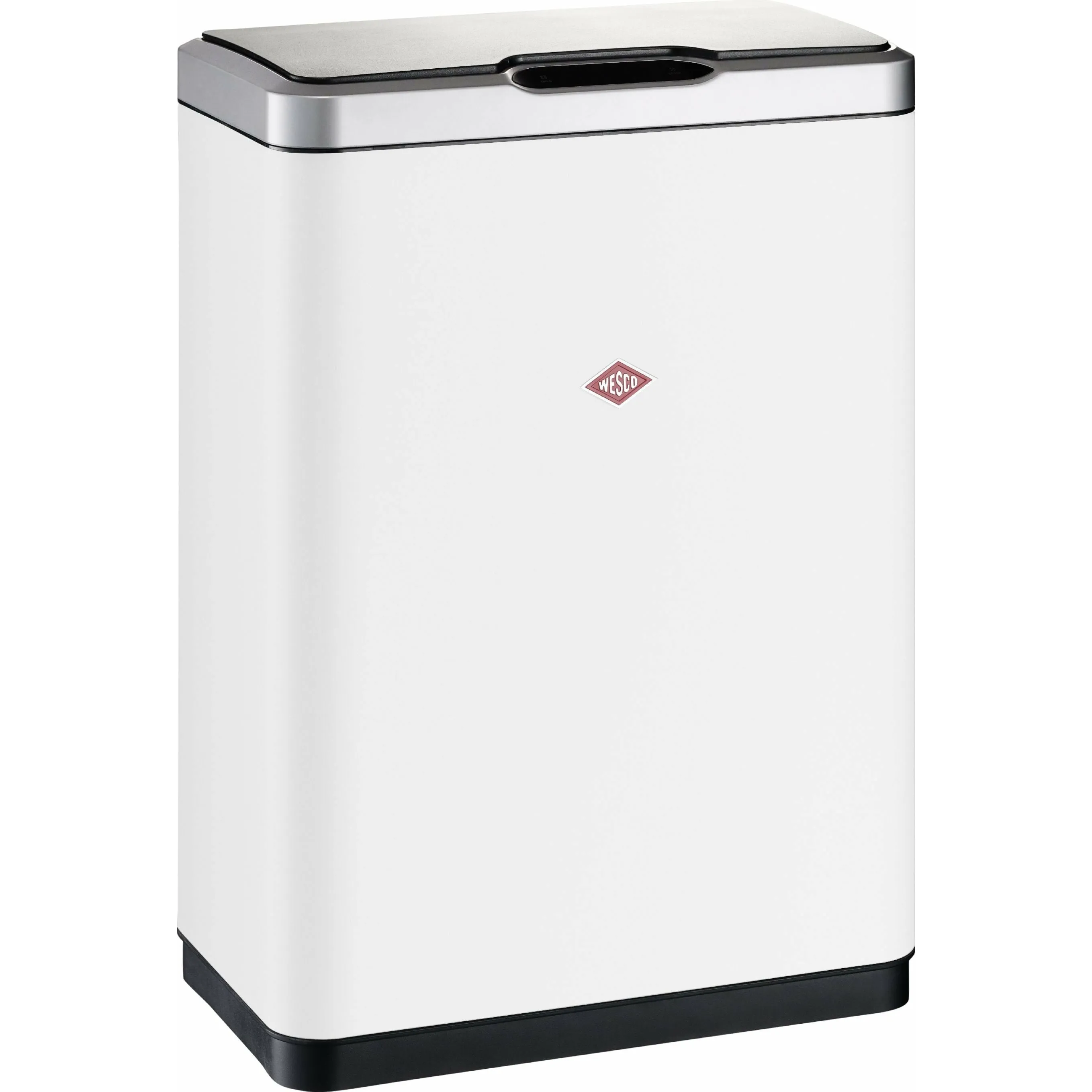 Wesco I.Master Double With Sensor 2x20 Litres, White Matt