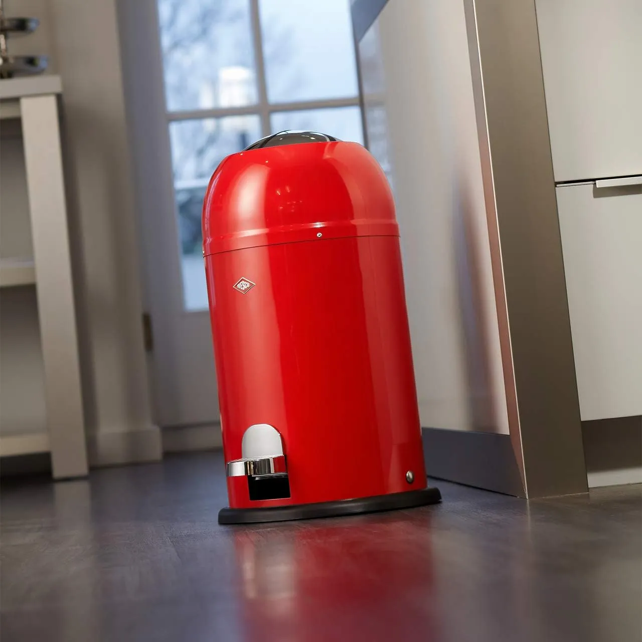 Wesco Kickmaster Junior 12 Litres, Stainless Steel