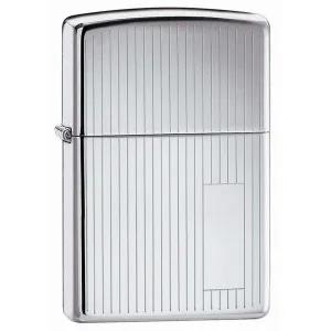 Zippo Classic Engine Turned High Polish Chrome Lighter