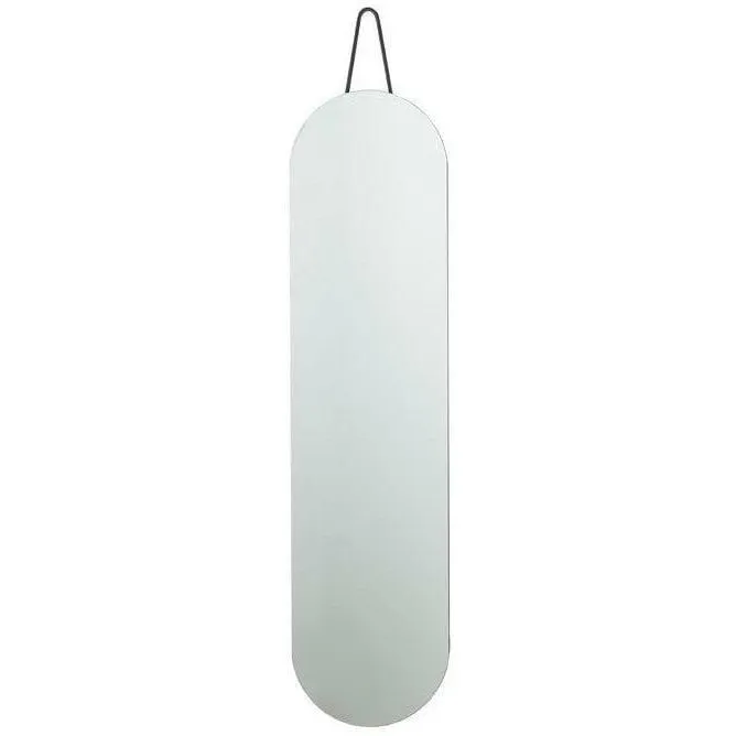 Zone Denmark A Wall Mirror 120 X30 Cm, Black