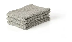 Zone Denmark Cleaning Cloth Set Of 3, Mud