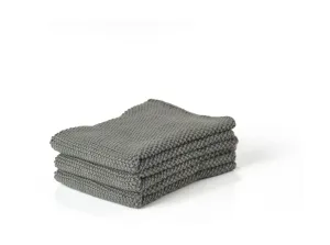 Zone Denmark Cleaning Cloth Set Of 3, Olive Green