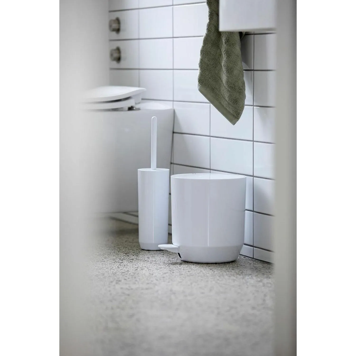 Zone Denmark Suii Pedal Bin, White